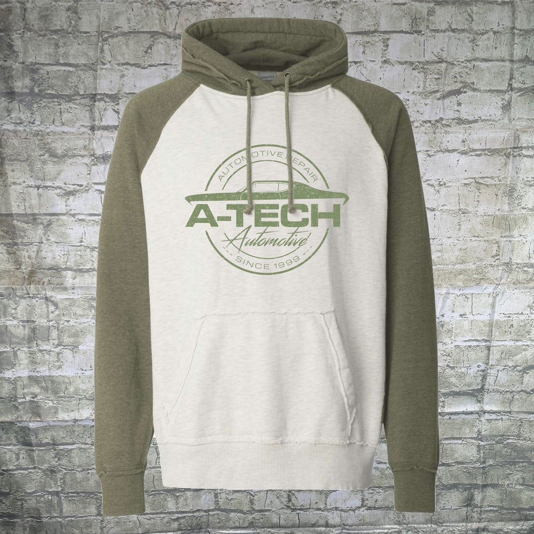 A-Tech Green Machine Vintage Hoodie
