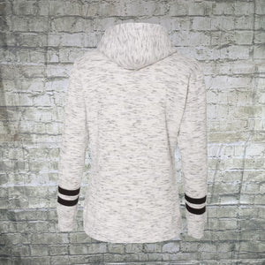 A Tech Womens Fllece Striped Hoodie