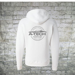 A Tech White Sport lace hoodie