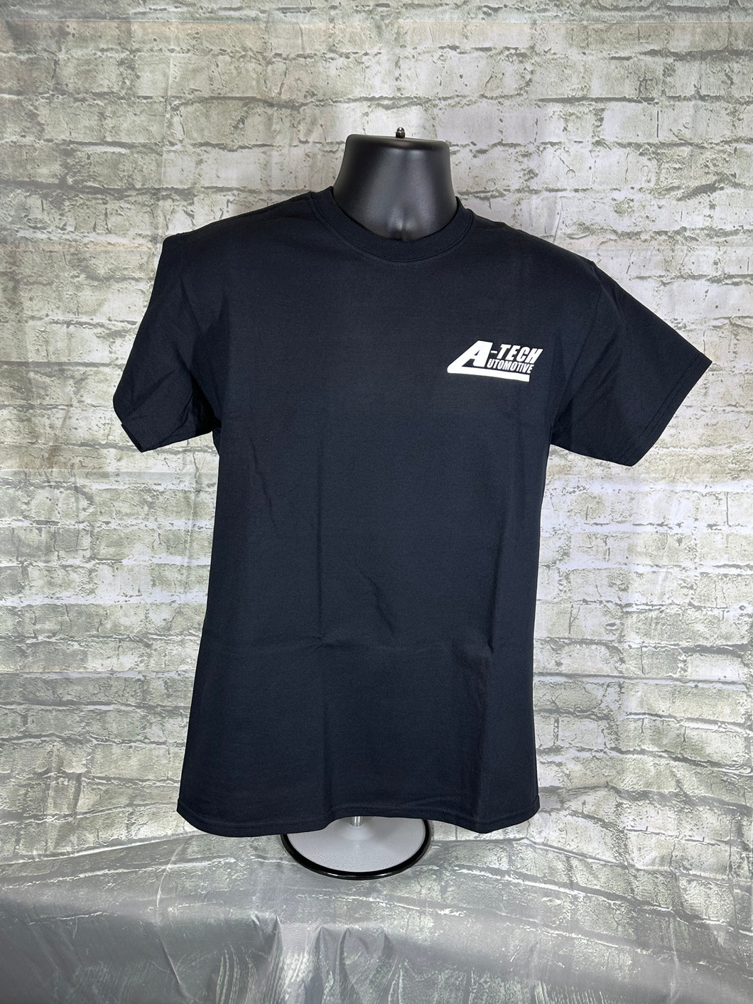 A Tech Tee Vintage logo Black Shirt